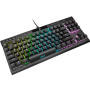 Corsair , Speed Switch , K70 RGB TKL , Gaming keyboard , Champion Series Mechanical Gaming Keyboard , RGB LED light , US , Wired , Black