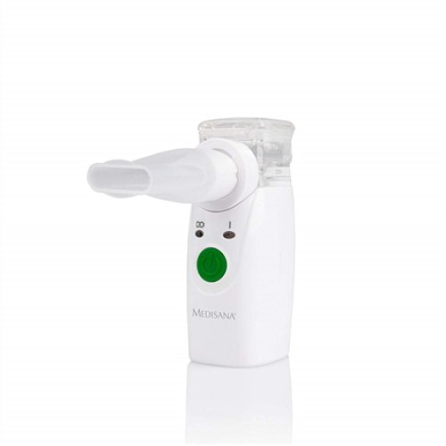 Medisana , Ultrasonic Inhalator, Mini , IN 525 , High efficiency through innovative micro-membrane nebulisation (mesh technology) with ultrafine droplets. Automatically switches off when the tank is empty. Particularly effective through high respirable pr