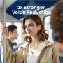 Anker Soundcore Earbuds with Dolby Audio , Liberty 5 , Bluetooth , In-Ear , Microphone , Pink , Noise canceling