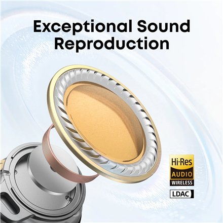 Anker Soundcore Earbuds with Dolby Audio , Liberty 5 , Bluetooth , In-Ear , Microphone , Pink , Noise canceling