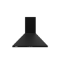 CATA , Hood , OMEGA 600 BK , Wall mounted , Energy efficiency class C , Width 60 cm , 645 m³/h , Mechanical , LED , Black