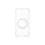 CARE by PanzerGlass Samba Case Transparent w. White Qi Samsung New Galaxy S26 , PanzerGlass