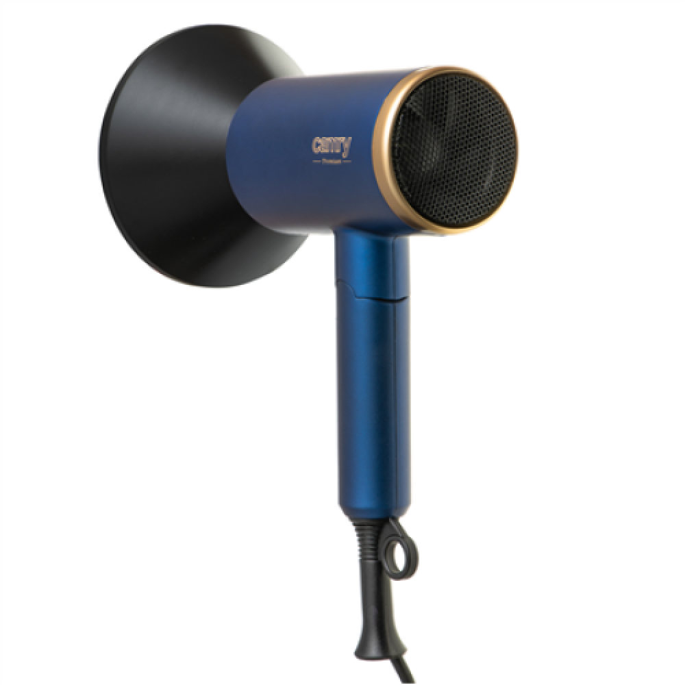Camry , Hair Dryer , CR 2268 , 1800 W , Number of temperature settings 2 , Ionic function , Diffuser nozzle , Blue/Gold