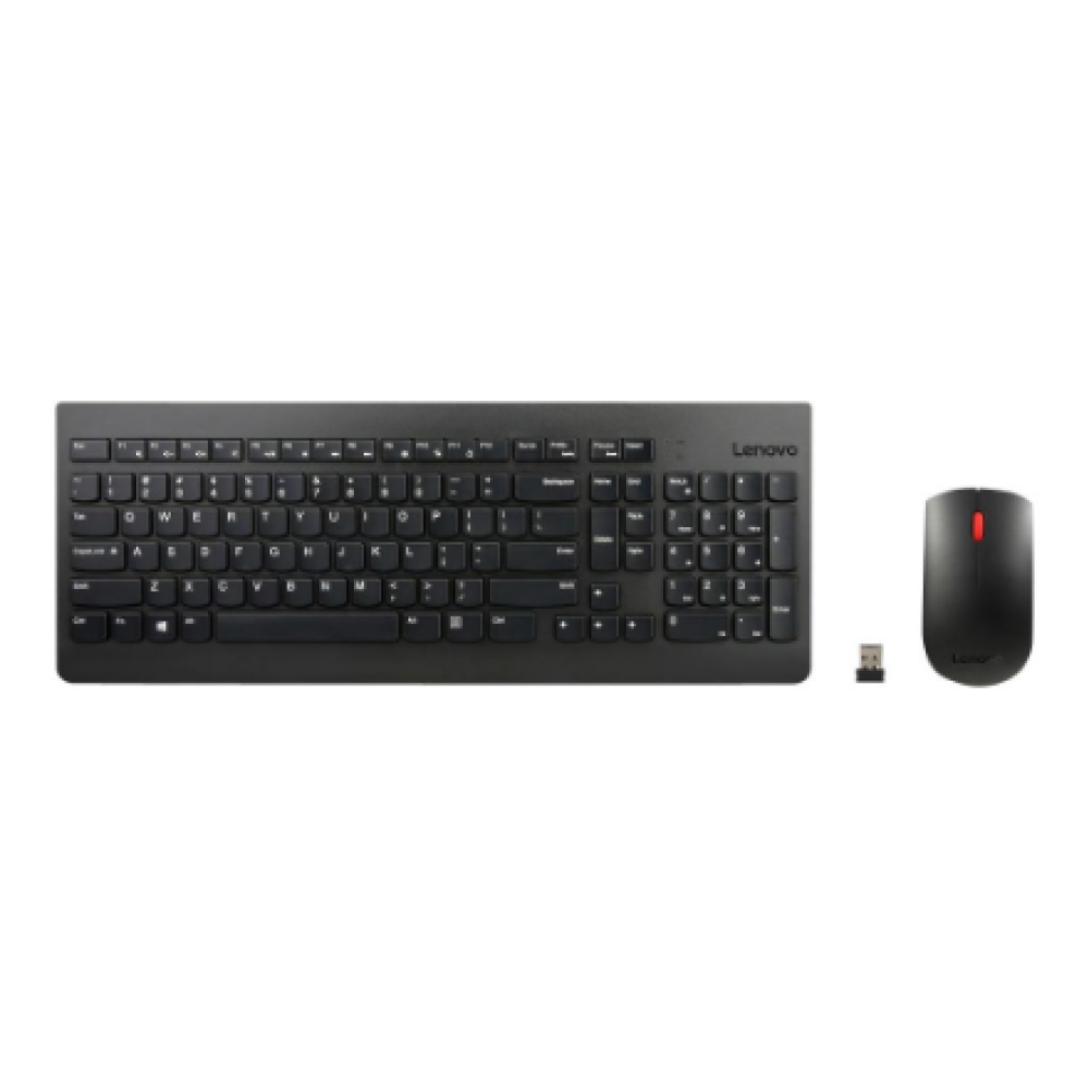 Lenovo Essential , Wireless Keyboard and Mouse Combo - Nordic , Keyboard and Mouse Set , Wireless , Nordic , Numeric keypad , Wireless connection