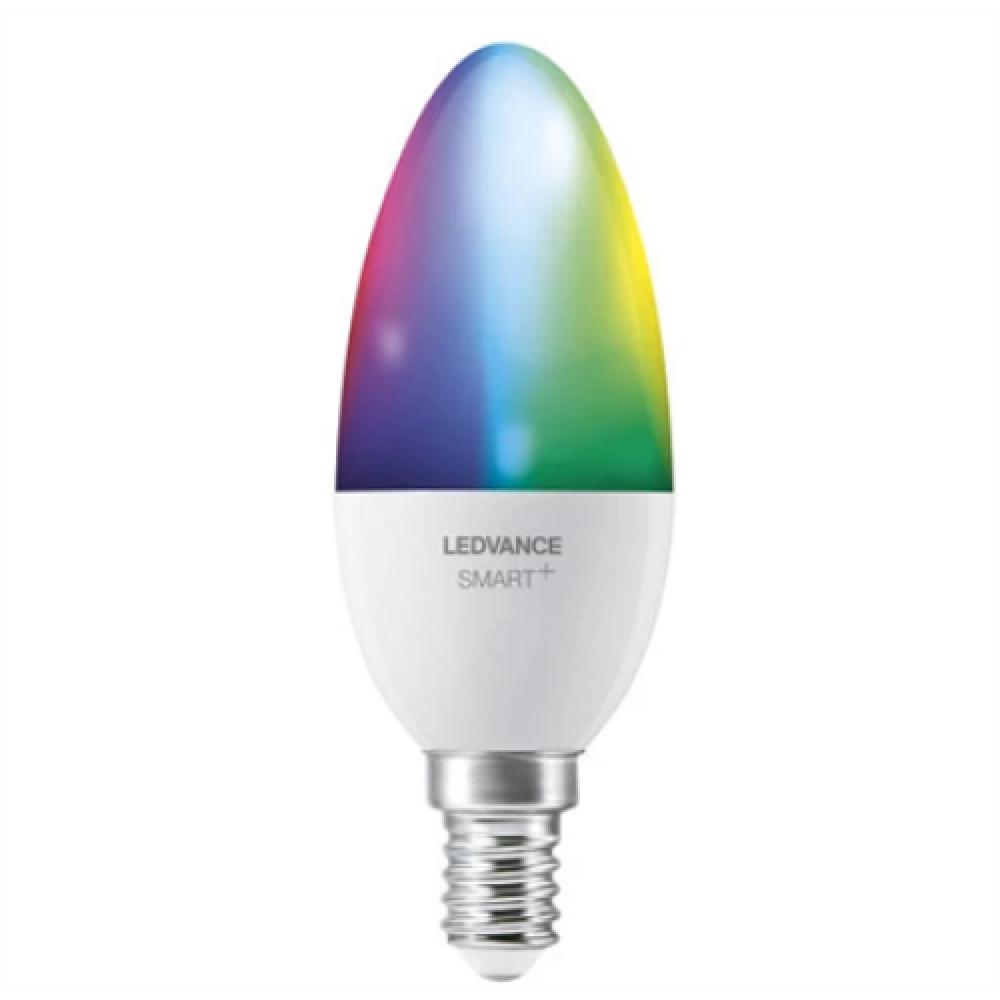 Ledvance SMART+ WiFi Classic Candle RGBW Multicolour 40 5W 2700-6500K E14, 3pcs pack Ledvance , SMART+ WiFi Candle RGBW Multicolour 40 5W 2700-6500K E14, 3pcs pack , E14 , 5 W , RGBW , Wi-Fi