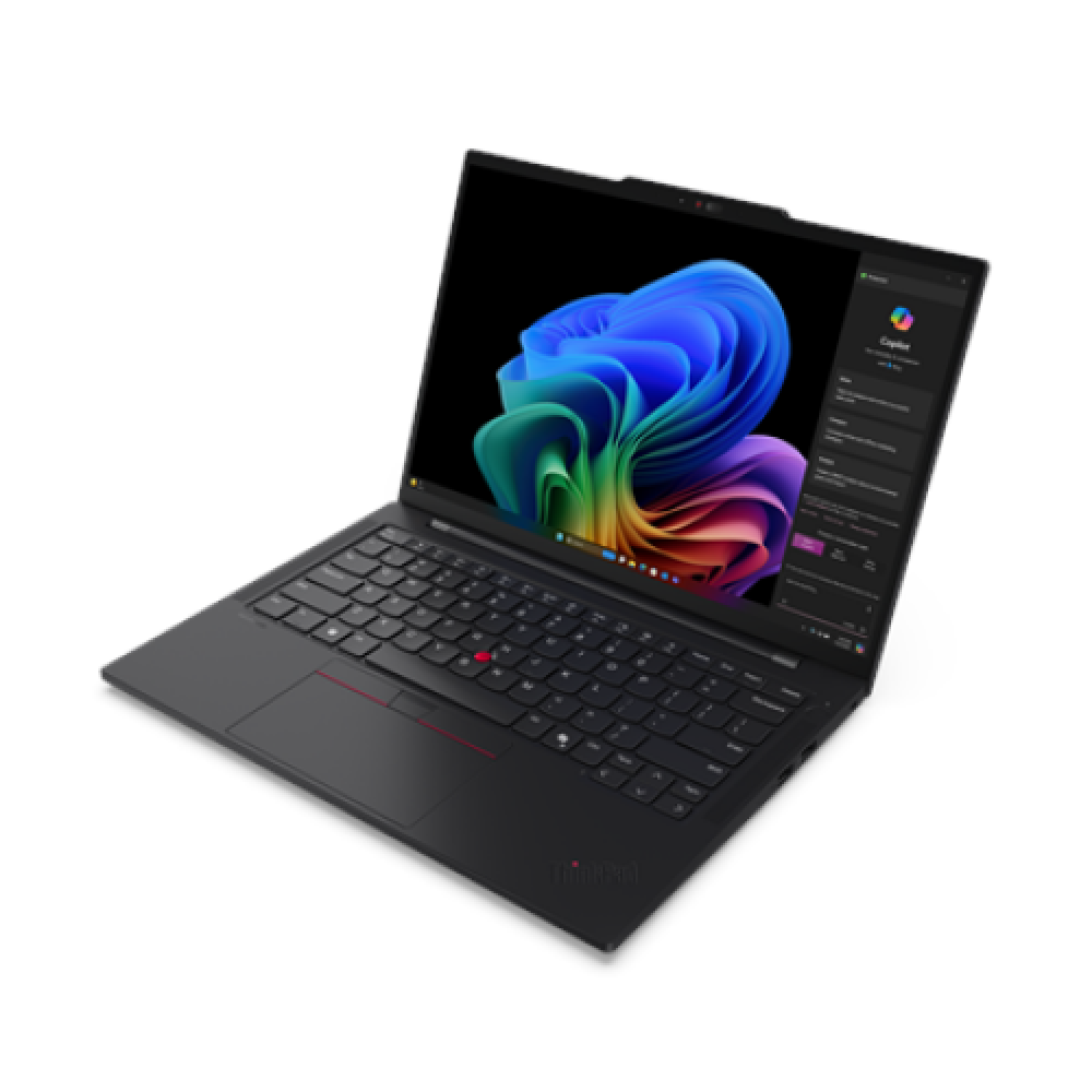 Lenovo ThinkPad T14s , Black , 14 , IPS , WUXGA , 1920 x 1200 pixels , Anti-glare , Snapdragon X Elite , X1E-78-100 , 32 GB , Soldered LPDDR5x , Solid-state drive capacity 1000 GB , Qualcomm Adreno GPU , Windows 11 Pro , 802.11be , Bluetooth version 5.3 ,