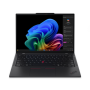 Lenovo ThinkPad T14s , Black , 14 , IPS , WUXGA , 1920 x 1200 pixels , Anti-glare , Snapdragon X Elite , X1E-78-100 , 32 GB , Soldered LPDDR5x , Solid-state drive capacity 1000 GB , Qualcomm Adreno GPU , Windows 11 Pro , 802.11be , Bluetooth version 5.3 ,