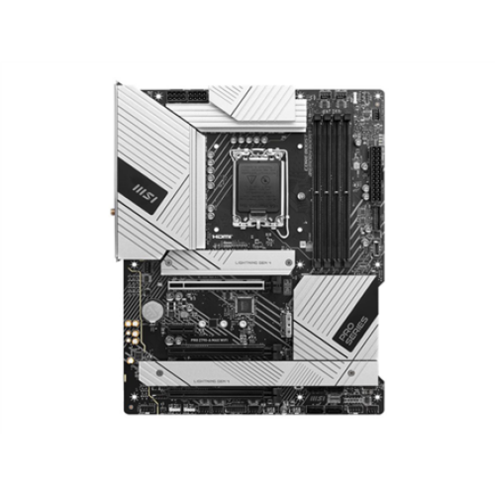 MSI , PRO Z790-A MAX WIFI , Processor family Intel , Processor socket LGA1700 , DDR5 UDIMM , Supported hard disk drive interfaces SATA, M.2 , Number of SATA connectors 6