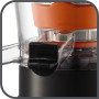 TEFAL , Slow Juicer , ZC255B38 , Type Electric , Silver/ black , 200 W , Extra large fruit input , Number of speeds 2 , 82 RPM