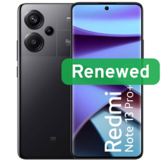 Xiaomi Renewed Grade A++ , Xiaomi Redmi Note 13 Pro+ , Midnight Black , 6.67 , AMOLED , 512 GB , 5G , Android