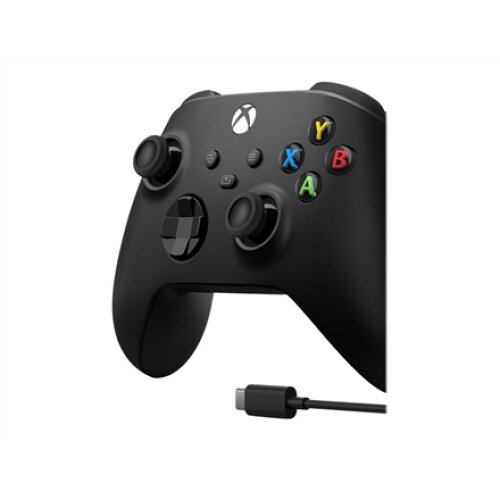 Microsoft , Xbox Wireless Controller + USB-C Cable - Gamepad , Controller , Wireless , N/A , Black