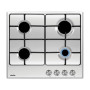 Simfer , H6.400.VGRIM , Hob , Gas , Number of burners/cooking zones 4 , Rotary knobs , Stainless Steel