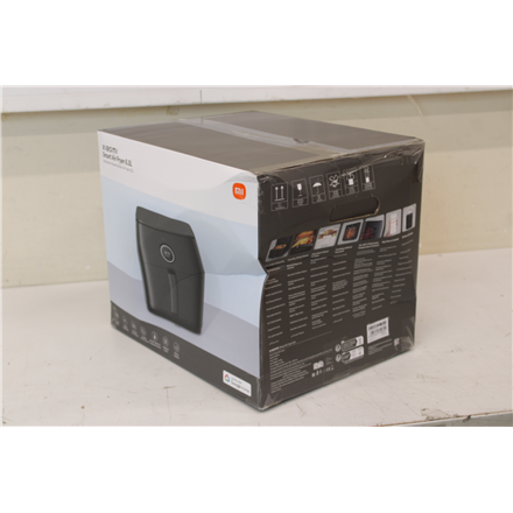 SALE OUT. Xiaomi Smart Air Fryer 6.5L Black EU , Xiaomi Smart Air Fryer (EU) , BHR7357EU , Power 1800 W , Capacity 6.5 L , Black , DAMAGED PACKAGING