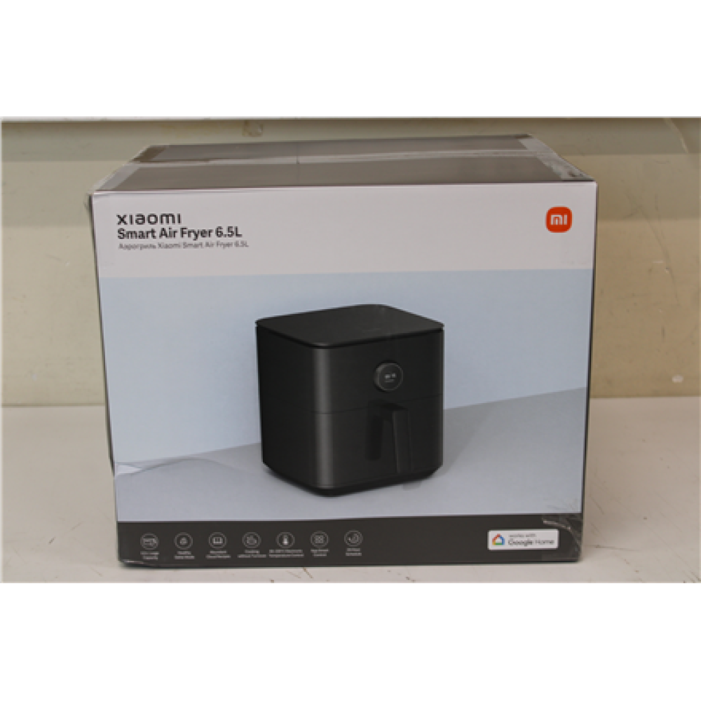 SALE OUT. Xiaomi Smart Air Fryer 6.5L Black EU , Xiaomi Smart Air Fryer (EU) , BHR7357EU , Power 1800 W , Capacity 6.5 L , Black , DAMAGED PACKAGING