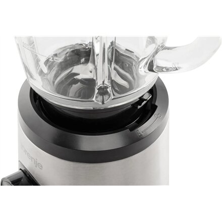 Gorenje Blender , B1300E , Tabletop , 1300 W , Jar capacity 1.75 L , Jar material Plastic , Black/Stainless steel
