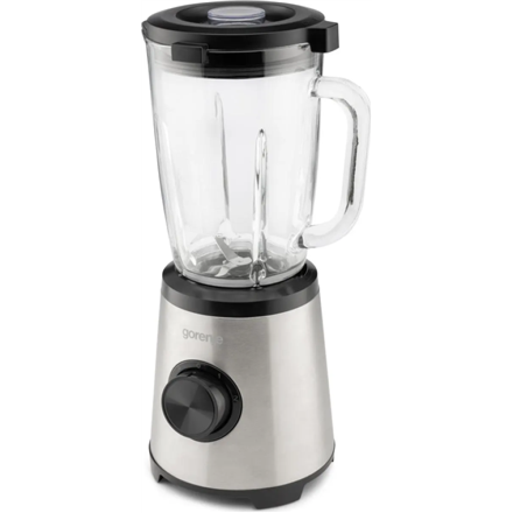 Gorenje Blender , B1300E , Tabletop , 1300 W , Jar capacity 1.75 L , Jar material Plastic , Black/Stainless steel