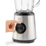 Gorenje Blender , B1300E , Tabletop , 1300 W , Jar capacity 1.75 L , Jar material Plastic , Black/Stainless steel