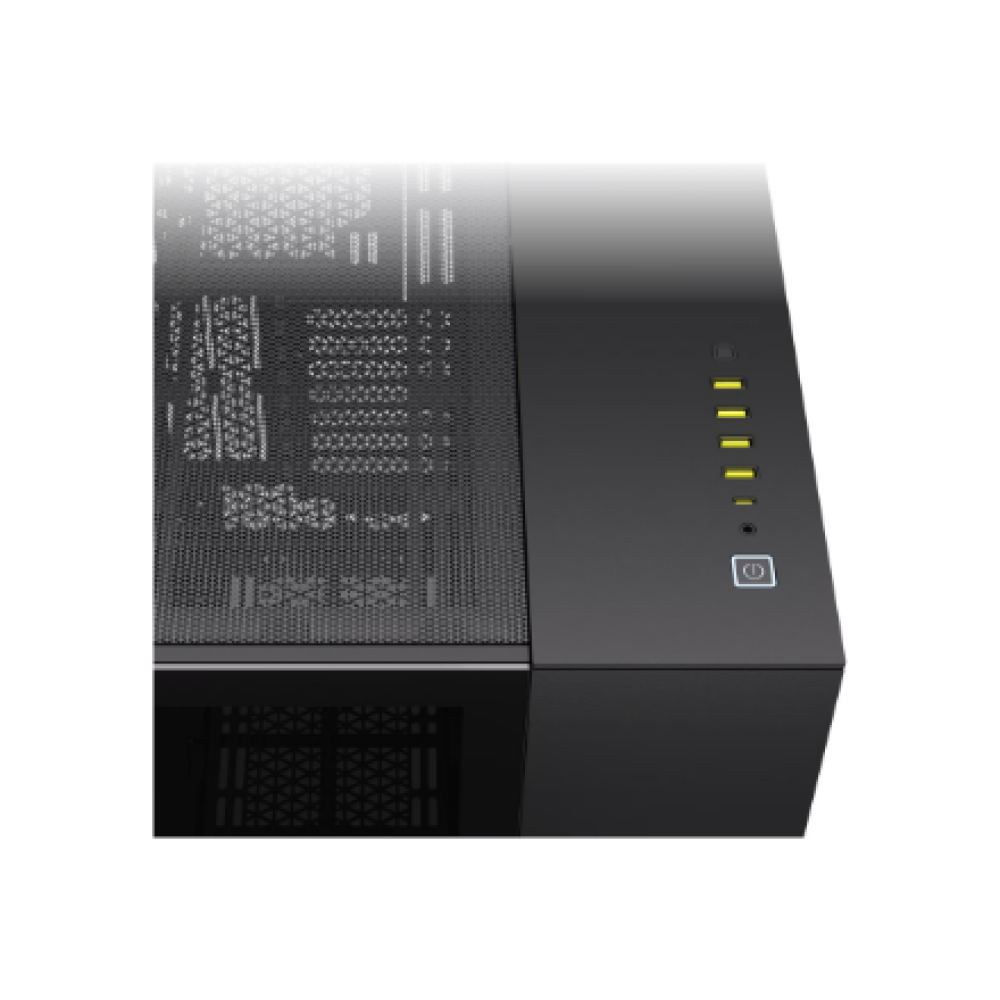 Corsair Dual Chamber PC Case , iCUE LINK 6500X RGB , Black , Mid Tower , Power supply included No , ATX