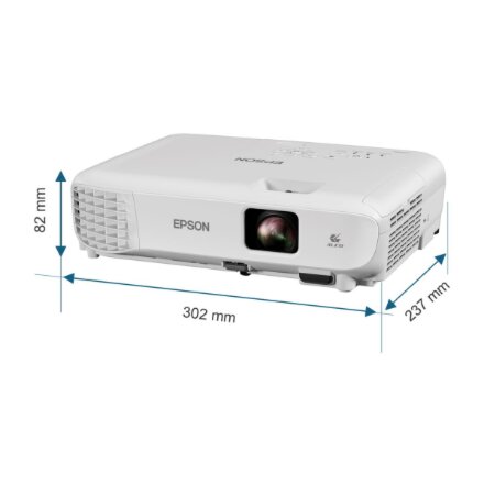 Epson , EB-W53 , WXGA (1280x800) , 4000 ANSI lumens , White