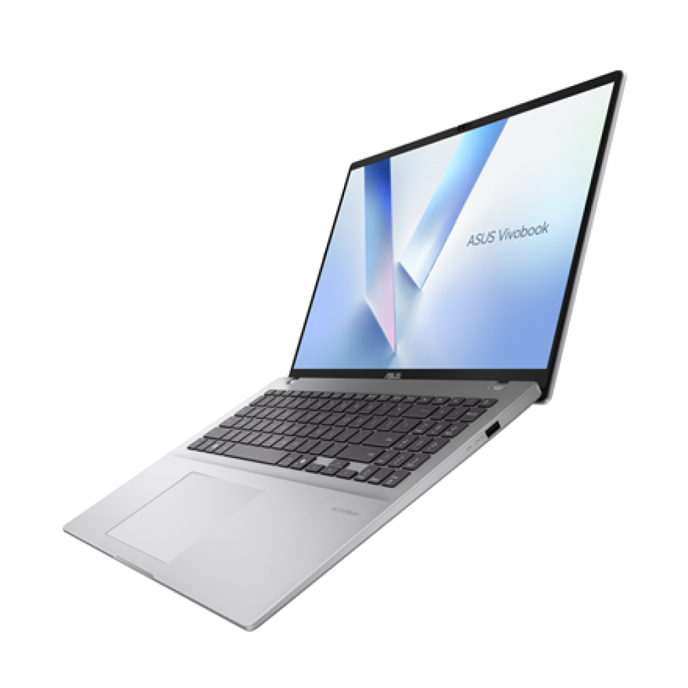 Asus Vivobook 16 M1607KA-MB145W , Cool Silver , 16 , IPS , WUXGA , 1920 x 1200 pixels , 60 Hz , Anti-glare , AMD Ryzen AI 5 , 330 , 16 GB , DDR5 , Solid-state drive capacity 512 GB , AMD Radeon Graphics , Windows 11 Home , 802.11ax , Bluetooth version 5.3