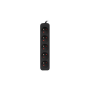 Lanberg Cable Power Strip, 5X French Outlets Quality-Grade Copper, 1.5 m , PS0-05E-0150-BK