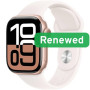 Apple Renewed Grade A , Apple Watch Series 10 LTE 42mm , Rose Gold