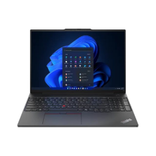 Lenovo ThinkPad E16 , Black , 16 , IPS , WUXGA , 1920 x 1200 pixels , Anti-glare , Intel Core Ultra 7 , 155H , 16 GB , SO-DIMM DDR5 , Solid-state drive capacity 512 GB , Intel Arc Graphics , Windows 11 Pro , 802.11ax , Bluetooth version 5.3 , Keyboard lan