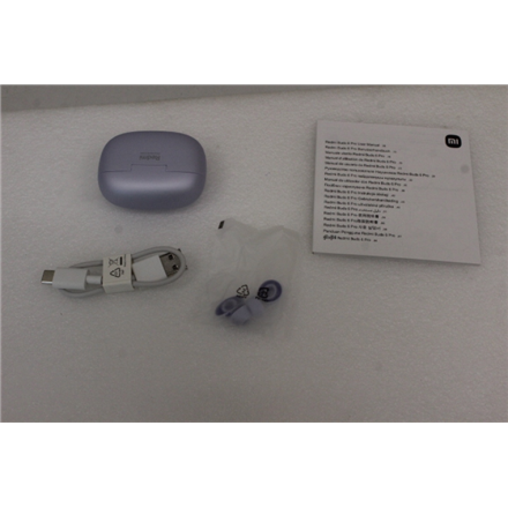 SALE OUT. Xiaomi Redmi Buds 6 Pro, Lavender Purple , Xiaomi Redmi Buds 6 Pro , Built-in microphone , Bluetooth , Lavender Purple , DEMO
