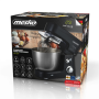 Mesko , MS 4217 , 1200 W , Number of speeds 6 , Bowl capacity 3.5 L , Stainless steel/Black