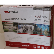 SALEOUT,Hikvision NVR DS-7608NXI-K2/8P, AcuSense, 8 channels, 8 PoE ports, 2 HDDs up to 10TB, VGA and HDMI exits, In 80 Mbps/Out 80 Mbps , Hikvision , NVR , DS-7608NXI-K2/8P , DAMAGED PACKAGING