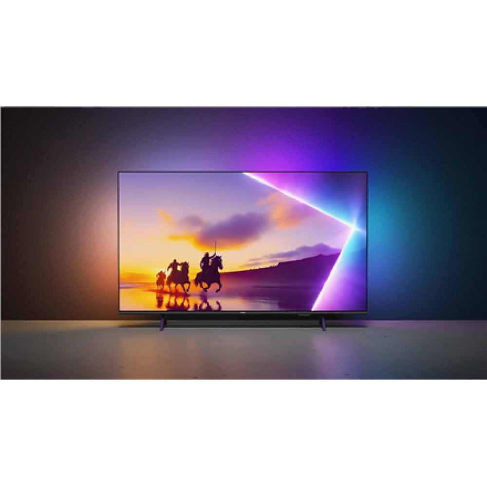 Philips 4K QLED Ambilight TV , 43PUS8450/12 , 43 , Smart TV , TITAN OS , UHD , Black