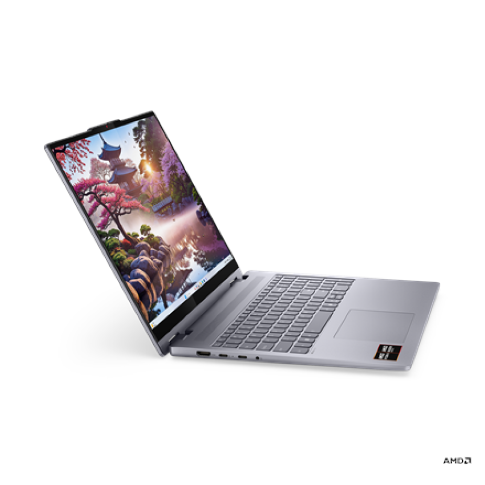 Lenovo IdeaPad 5 2-in-1 16AKP10 , Luna Grey , 16 , IPS , Touchscreen , WUXGA , 1920 x 1200 pixels , Glossy , AMD Ryzen AI 5 , 340 , 16 GB , Soldered LPDDR5x , Solid-state drive capacity 512 GB , AMD Radeon 840M Graphics , Windows 11 Home , 802.11ax , Blue