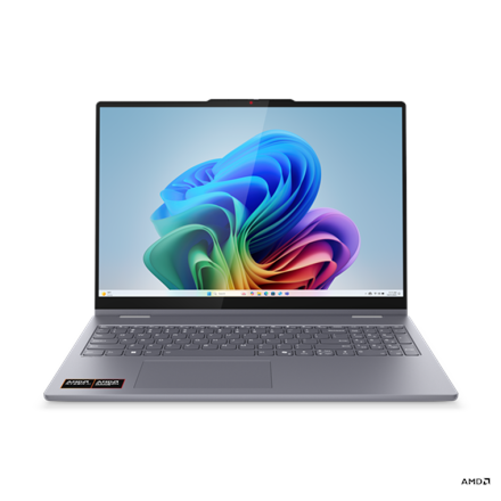 Lenovo IdeaPad 5 2-in-1 16AKP10 , Luna Grey , 16 , IPS , Touchscreen , WUXGA , 1920 x 1200 pixels , Glossy , AMD Ryzen AI 5 , 340 , 16 GB , Soldered LPDDR5x , Solid-state drive capacity 512 GB , AMD Radeon 840M Graphics , Windows 11 Home , 802.11ax , Blue