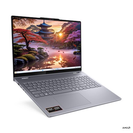 Lenovo IdeaPad 5 2-in-1 16AKP10 , Luna Grey , 16 , IPS , Touchscreen , WUXGA , 1920 x 1200 pixels , Glossy , AMD Ryzen AI 5 , 340 , 16 GB , Soldered LPDDR5x , Solid-state drive capacity 512 GB , AMD Radeon 840M Graphics , Windows 11 Home , 802.11ax , Blue