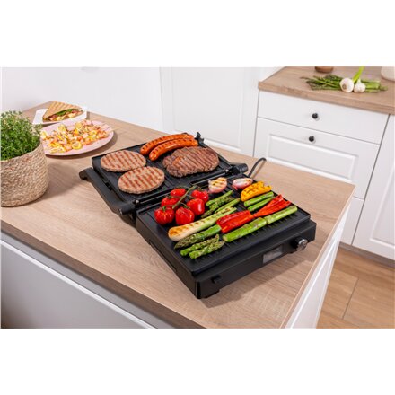 Gorenje Grill , GCG2000SD , Contact grill , Black