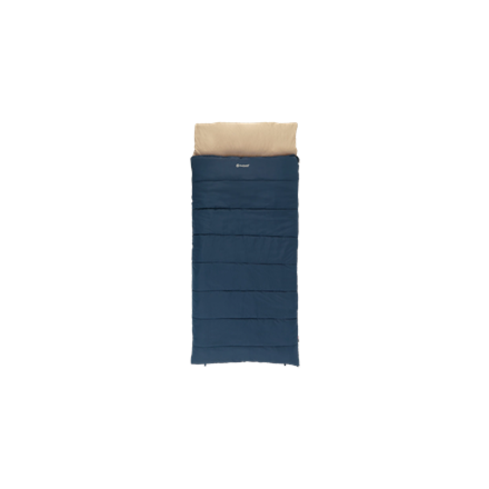 Outwell Contour Lux XL , Sleeping Bag , 220 x 105 cm , 2-way L-shape open-end with auto lock