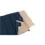 Outwell Contour Lux XL , Sleeping Bag , 220 x 105 cm , 2-way L-shape open-end with auto lock