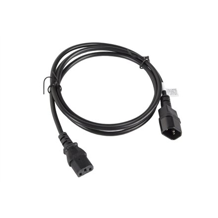 Lanberg , IEC 320 C13 to C14 Cable , CA-C13E-11CC-0018-BK