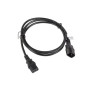 Lanberg , IEC 320 C13 to C14 Cable , CA-C13E-11CC-0018-BK