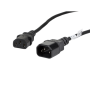 Lanberg , IEC 320 C13 to C14 Cable , CA-C13E-11CC-0018-BK