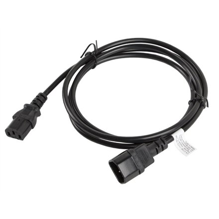 Lanberg , IEC 320 C13 to C14 Cable , CA-C13E-11CC-0018-BK