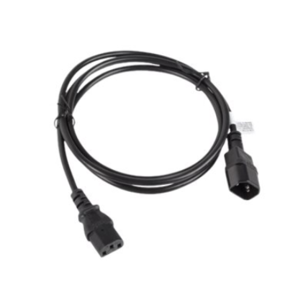 Lanberg , IEC 320 C13 to C14 Cable , CA-C13E-11CC-0018-BK