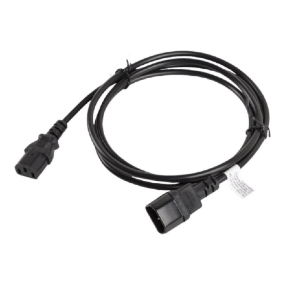 Lanberg , IEC 320 C13 to C14 Cable , CA-C13E-11CC-0018-BK