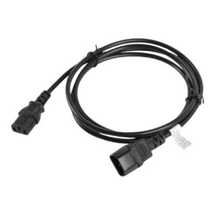 Lanberg , IEC 320 C13 to C14 Cable , CA-C13E-11CC-0018-BK