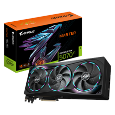 Gigabyte AORUS GeForce RTX 5070 Ti MASTER 16G , NVIDIA , 16 GB , GeForce RTX 5070 Ti , GDDR7 , HDMI ports quantity 1 , PCI-E 5.0