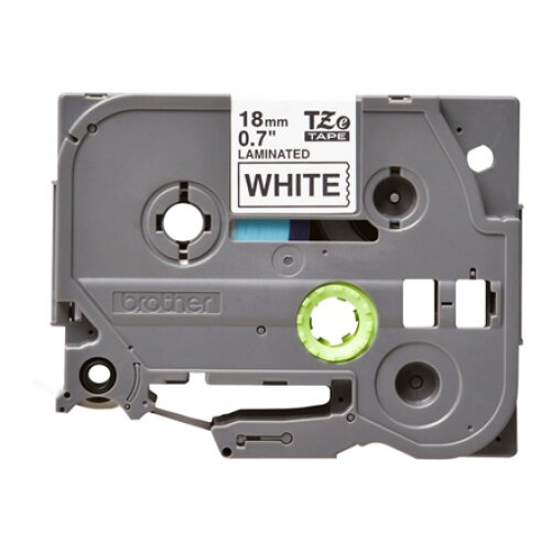 Brother , TZ-241 Laminated Tape , Black on White , TZe , 8 m , 1.8 cm