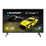 Blaupunkt LED TV , 32WGC5500S , 32 , Smart TV , Google TV , HD , Black