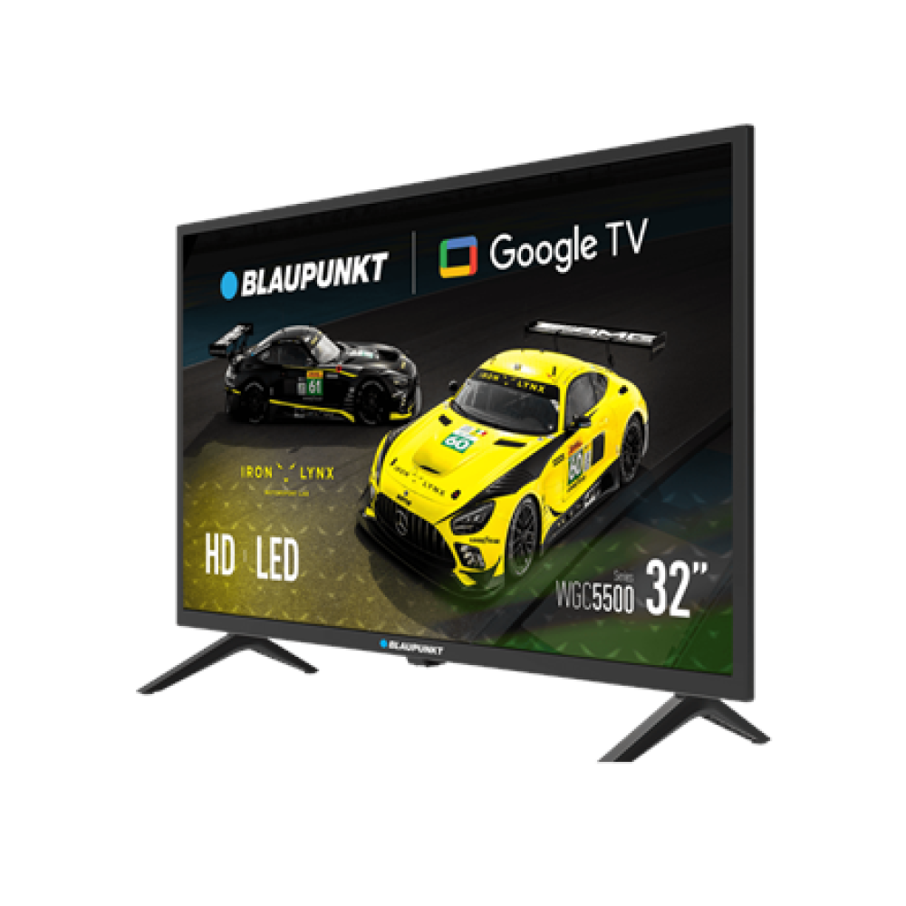 Blaupunkt LED TV , 32WGC5500S , 32 , Smart TV , Google TV , HD , Black