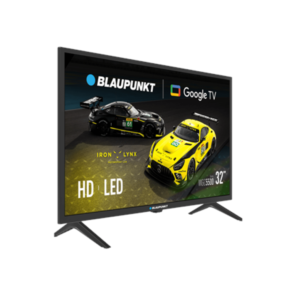 Blaupunkt LED TV , 32WGC5500S , 32 , Smart TV , Google TV , HD , Black