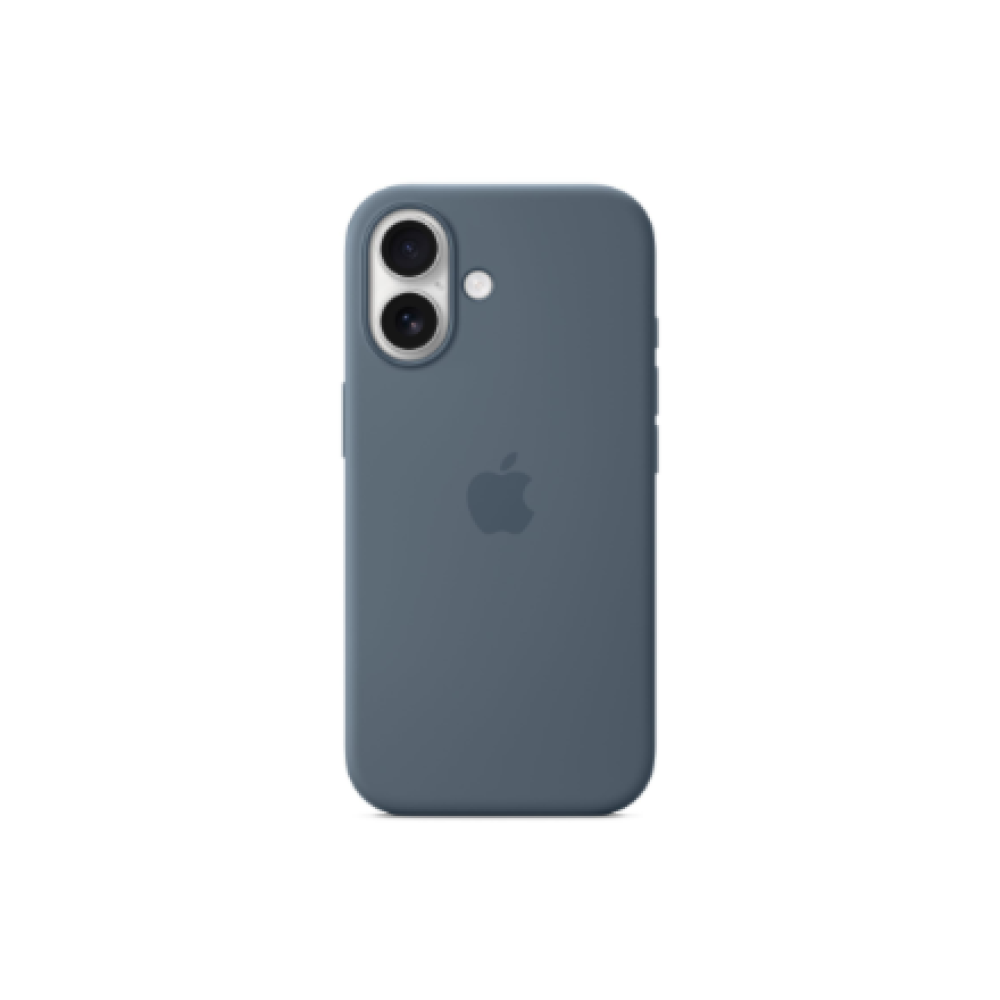Apple iPhone 17 Silicone Case with MagSafe - Anchor Blue , Apple